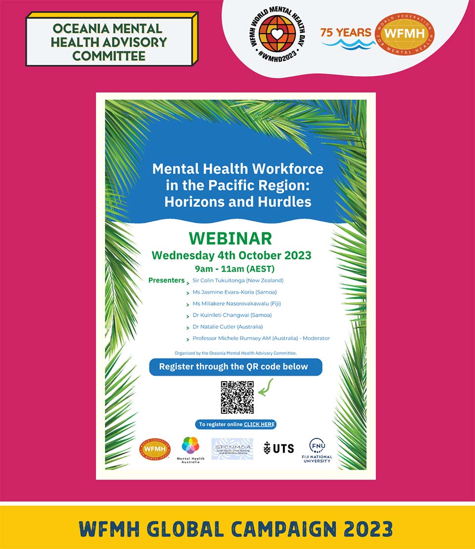 Mental Health Worksforce in the Pacific Region: Horizons and Hurdles